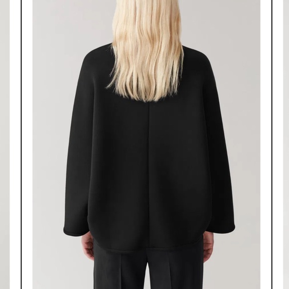 COS | Batwing Scuba Sweatshirt - Picture 4 of 11